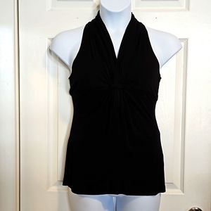 Karen Kane, black, v-neck, sleeveless top. Size M